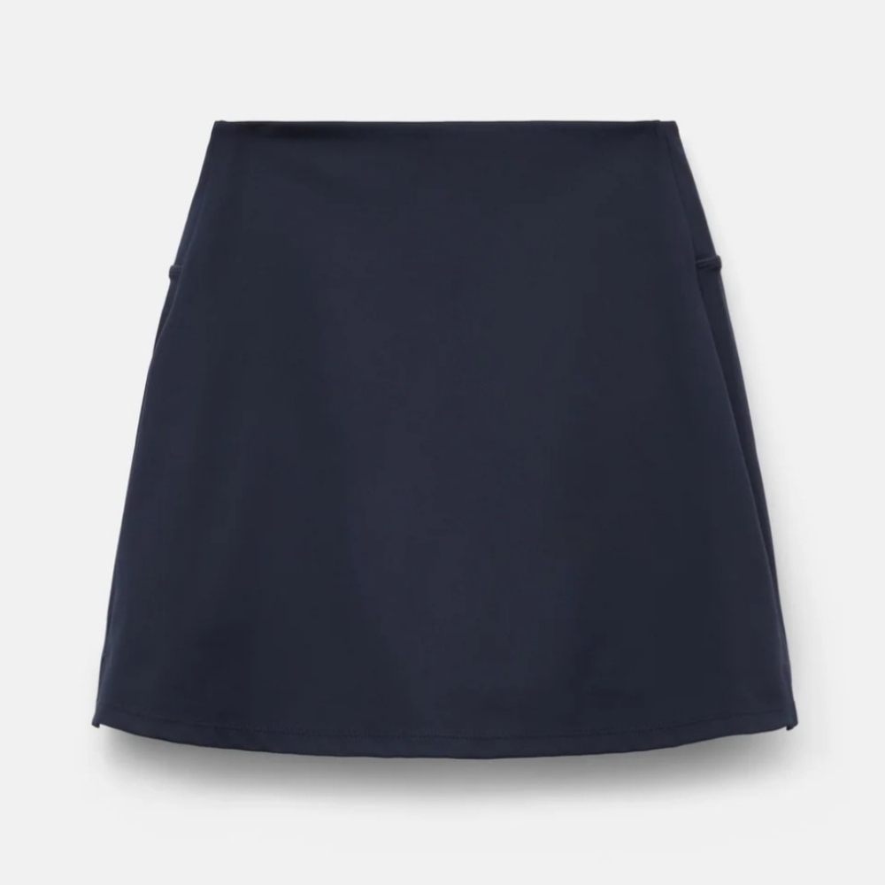 NWT Girlfriend Collective Compressive Sport Skort - Skyline Navy Blue